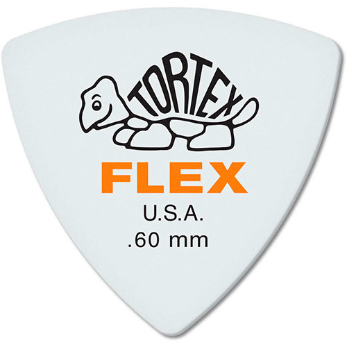 Dunlop 456P.60 Tortex Flex Triangle Набор медиаторов (6 шт)
