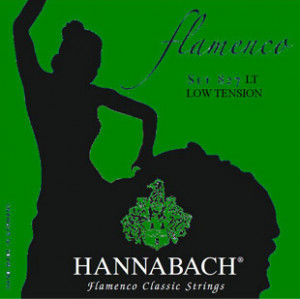Hannabach 827LT Green Flamenco комплект струн для классической гитары