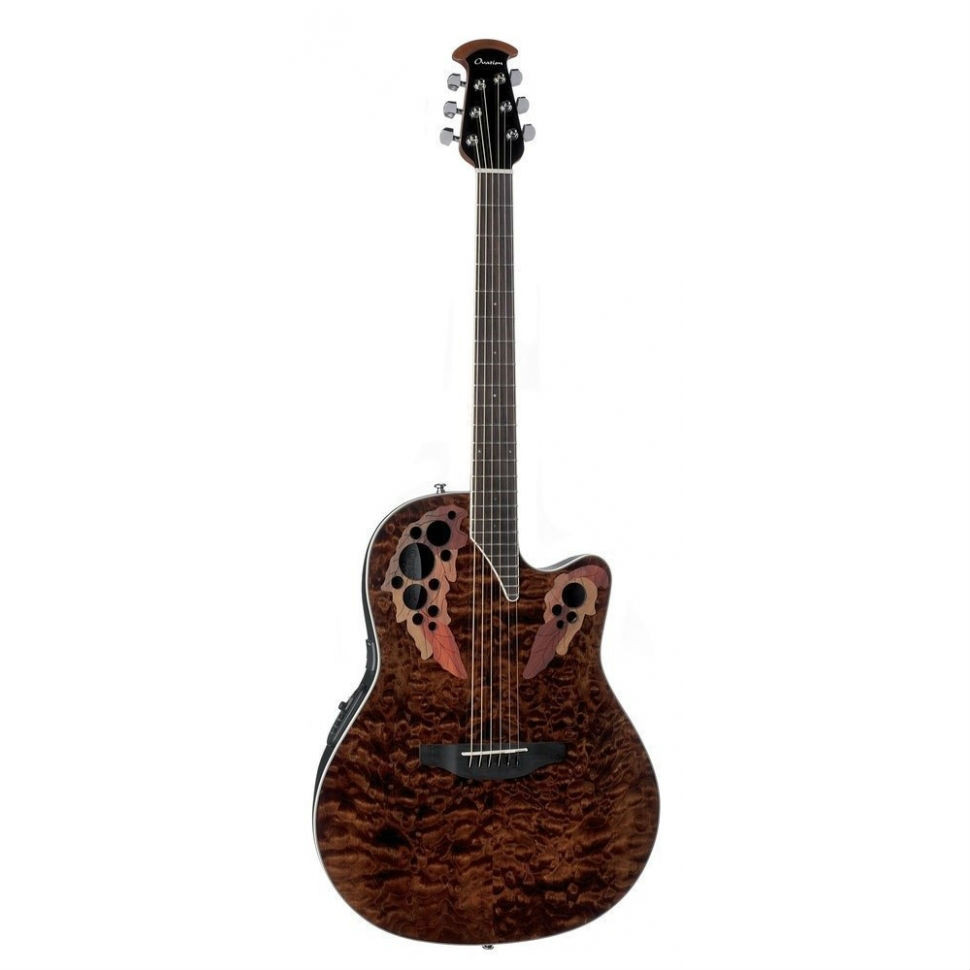 Ovation CE48P-TGE Celebrity Elite Plus Super Shallow Tiger Eye гитара