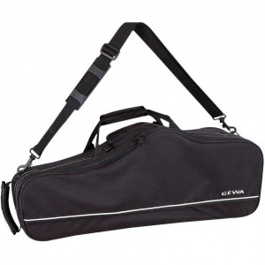 Gewa Alt Sax легкий футляр для альт саксофона, черный текстиль, 2 ручки, плечевой и рюкзачные ремни