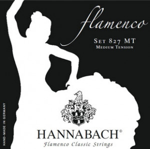 Hannabach 827MT Black Flamenco комплект струн для классической гитары