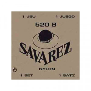 Savarez 520B Traditional White low tension струны для классической гитары нейлон