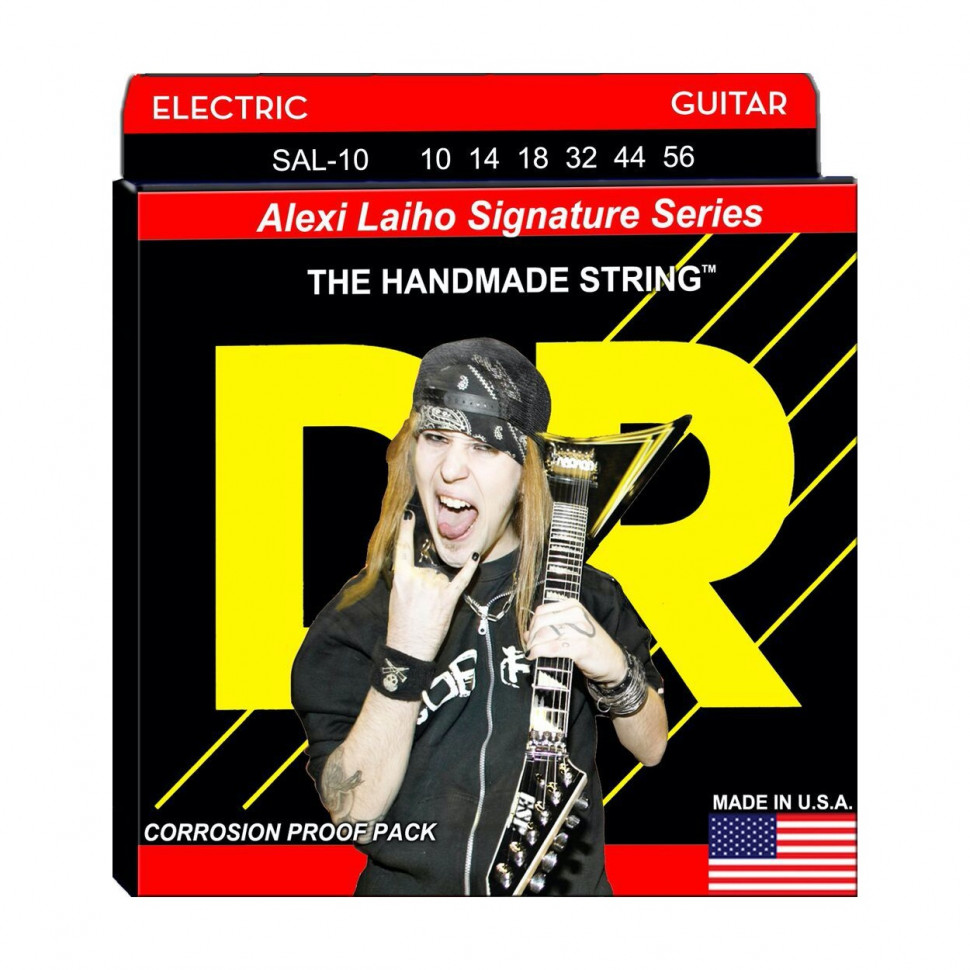 DR SAL-10 Alexi Laiho Signature 10-56 струны для электрогитары