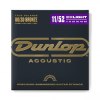 Струны для акустической гитары Dunlop DAB1152 Bronze Medium Light 11-52