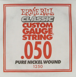 Ernie Ball 1250 струна для электро и акустических гитар, калибр .050