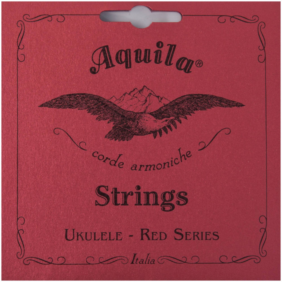 Aquila Red 89U струны для укулеле баритон (Low E-B-G-D), 3 и 4 струны в обмотке