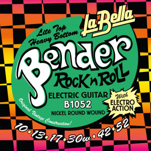 La Bella B1052 The Bender L.Top/H.Bottom комплект струн для электрогитары (10-52)