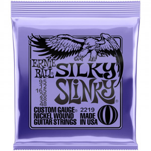 Ernie Ball 2219 Silky Slinky  9.5-48 струны для электрогитары