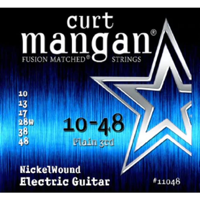 Струны для электрогитары Curt Mangan Nickel Wound Electric 10-48