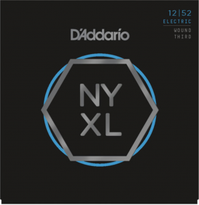 ​Струны для электрогитары D'Addario NYXL1252W Light Wound 3rd NYXL 12-52
