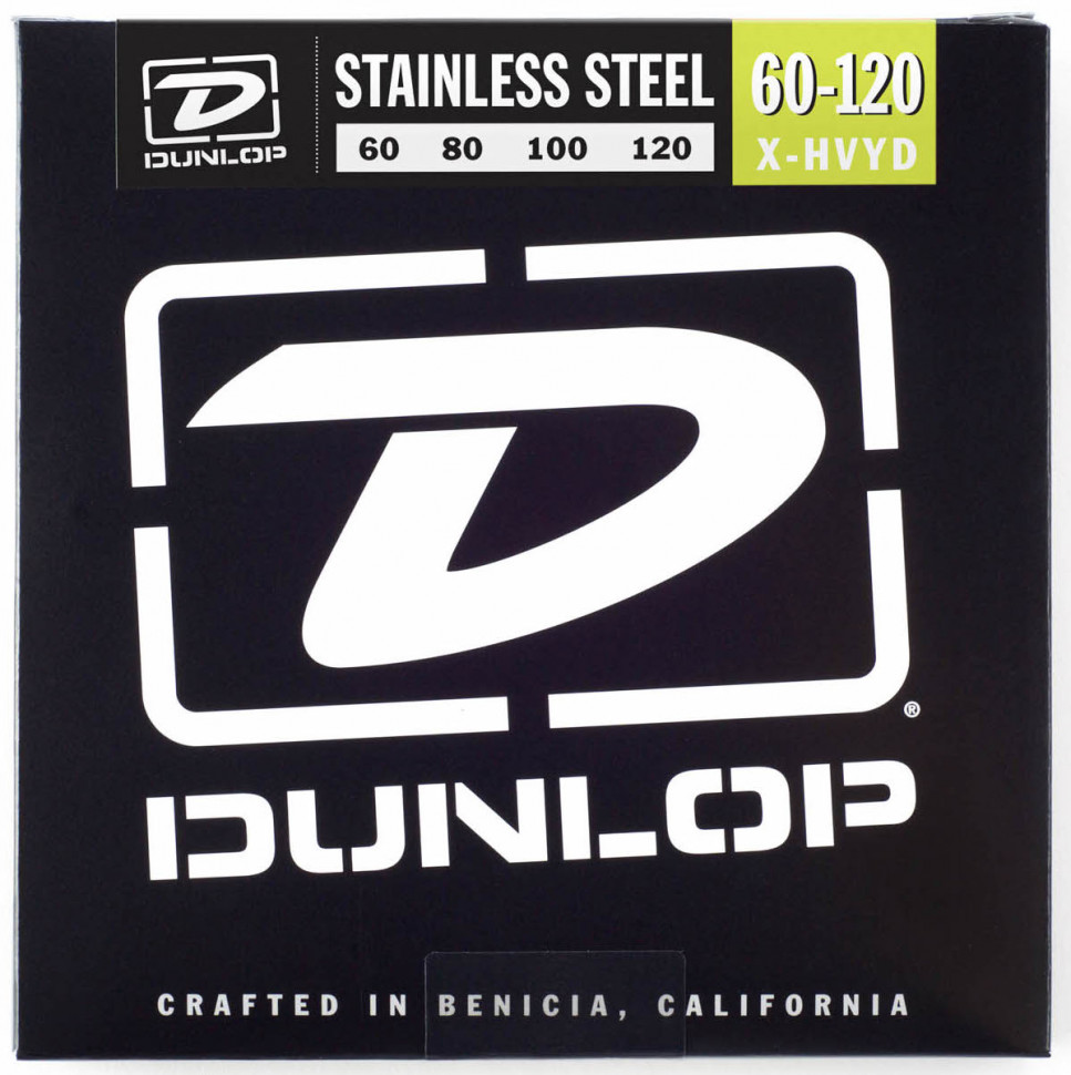 ​Струны для бас-гитары Dunlop 60-120 Stainless Steel Bass DBS60120