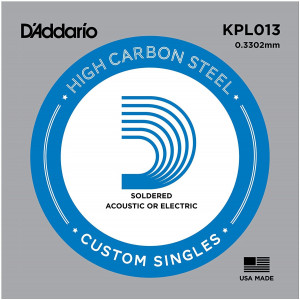 D'Addario KPL013 - Plain Steel одиночная струна .013