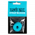 Ernie Ball 5619 Strap Blocks Blue стреплоки фиксаторы ремня, 4 шт., голубые