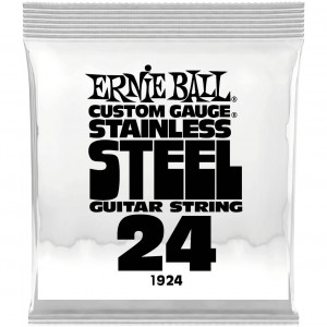 Ernie Ball 1924 Stainless Steel .024 струна одиночная для электрогитары