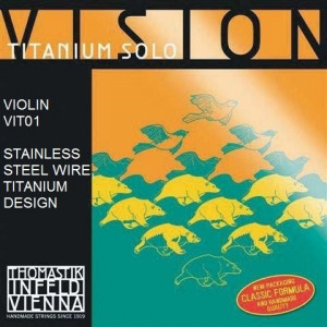 Thomastik Vision Titanum Solo VIT01 cтруна Е для скрипки 4/4