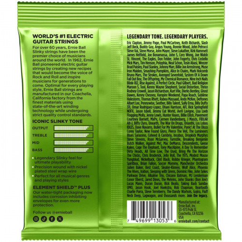 Ernie Ball 2619 Titan Slinky Nickel Wound11-56 струны для электрогитары
