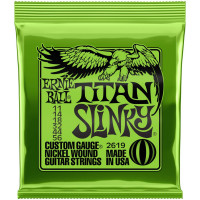 Ernie Ball 2619 Titan Slinky Nickel Wound11-56 струны для электрогитары