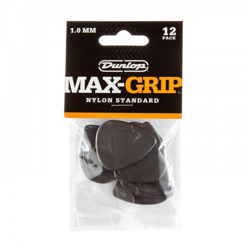 Медиаторы Dunlop 449P1.0 Max-Grip Nylon Standard 1.0 мм набор из 12 шт