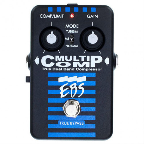 EBS MultiComp True Dual Band Compressor Studio Edition эффект для бас-гитары компрессор