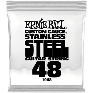 Ernie Ball 1948 Stainless Steel .048 струна одиночная для электрогитары