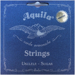 Aquila Sugar 156U струны для укулеле баритон (Low E-B-G-D), 3я и 4я струны в обмотке