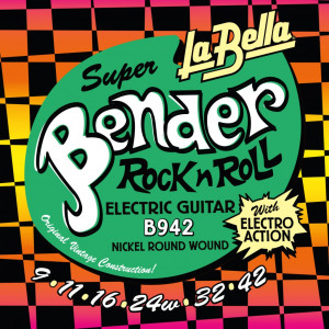 La Bella B942 The Bender Super комплект струн для электрогитары (9-42)