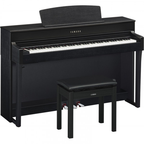 Yamaha CLP-645B цифровое пианино клавинова, 88 клавиш, молоточковая, NWX, полифония 256