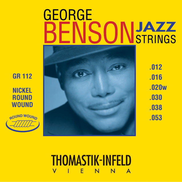Струны для полуакустической гитары Thomastik GR112 George Benson Jazz 12-53