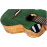 Flight Comet Tenor EQ-A Green укулеле тенор с активным звукоснимателем