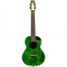 Flight Comet Tenor EQ-A Green укулеле тенор с активным звукоснимателем