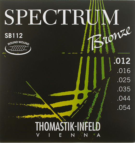 ​Струны для акустической гитары Thomastik SB112 Spectrum Bronze 12-54