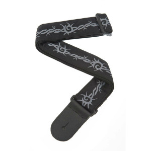 Planet Waves 50F04 гитарный ремень тканый "Barbed Wire"