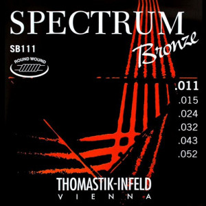 ​Струны для акустической гитары Thomastik SB111 Spectrum Bronze 11-52