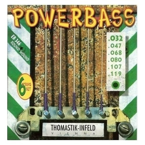 ​Струны для бас-гитары Thomastik EB346 Power Bass Medium Light 32-119