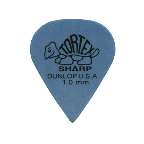 Dunlop 412R1.0 Tortex Sharp набор медиаторов 1.0 мм 72 шт