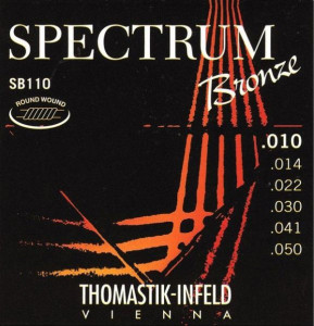 ​Струны для акустической гитары Thomastik SB110 Spectrum Bronze 10-50