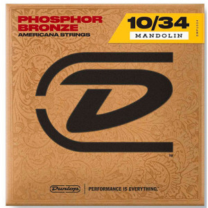 Dunlop DMP1034 Phosphor Bronze Mandolin струны для мандолины