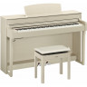 Yamaha CLP-645WA цифровое пианино клавинова, 88 клавиш, молоточковая, NWX, полифония 256