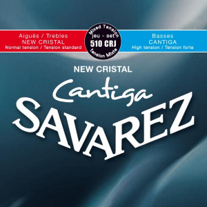Savarez 510CRJ New Cristal Cantiga mixed tension струны для классической гитары, нейлон