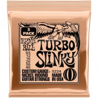 Ernie Ball 3224 Nickel Slinky Turbo 3 Pack 9.5-46 струны для электрогитары
