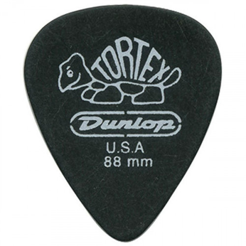 Медиаторы Dunlop 488R.88 Tortex Pitch Black 0.88 мм набор 72 шт