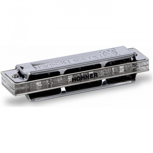 Hohner Blues Bender C губная гармоника диатоническая, прозрачная