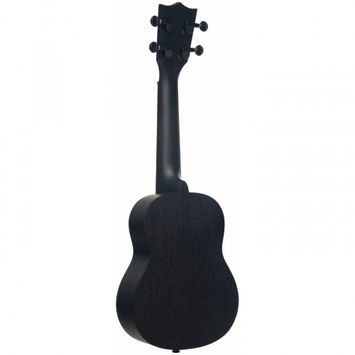 Flight NUS310 Blackbird - укулеле сопрано, серия Natural, сапеле, цвет черный, чехол