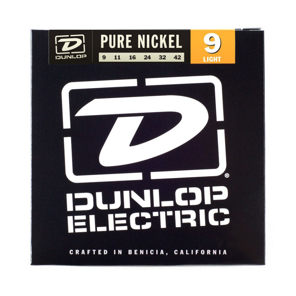 ​Струны для электрогитары Dunlop DEK0942 Pure Nickel 9-42