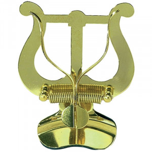 Gewa Large Lyra Trumpet лира (минипульт для нот) для трубы, крепление на раструб, латунь