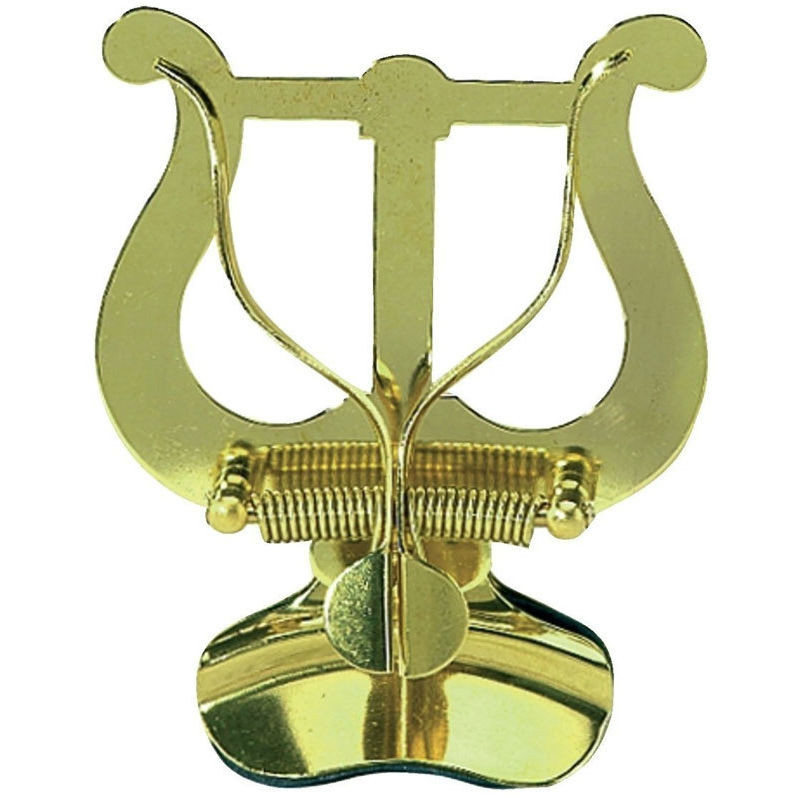 Gewa Large Lyra Trumpet лира (минипульт для нот) для трубы, крепление на раструб, латунь