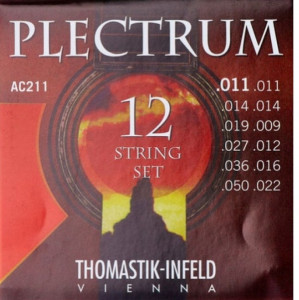 Thomastik Plectrum AC211T струны для двенадцатиструнной гитары 11-50, бронза