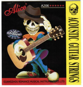 Alice A206-L Light комплект струн для акустической гитары (12-53)