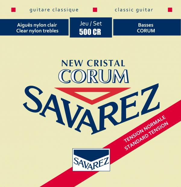 Savarez 500CR Corum New Cristal Red standard tension струны для классической гитары, нейлон