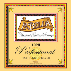 Струны для классической гитары La Bella 10PH Professional High Tension Silver​